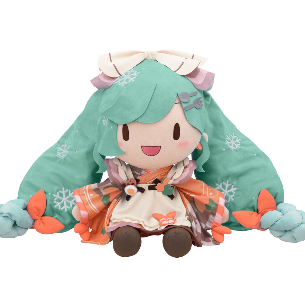 グッズ]雪ミク 2024 ふわぷち どでかジャンボぬいぐるみ｜SNOW MIKU 2024