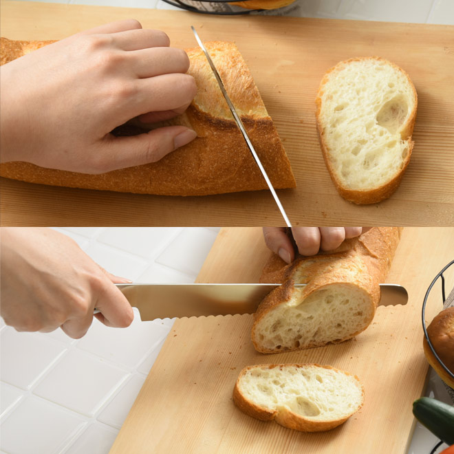 無料ラッピング】【豪華特典付き】GLOBAL パン切り包丁 G-9 | セレクト