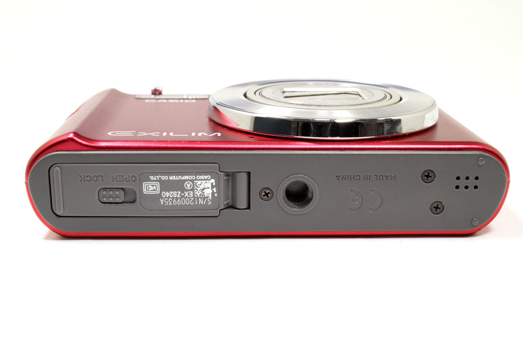 中古 カシオ EXILIM EX-ZS240 レッド 程度：AB（良品）