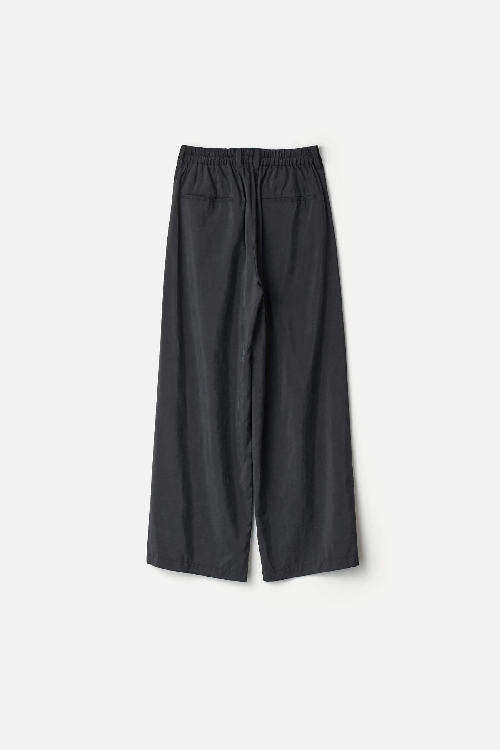 SILK/NYLON WIDE EASY TROUSERS – ssstein