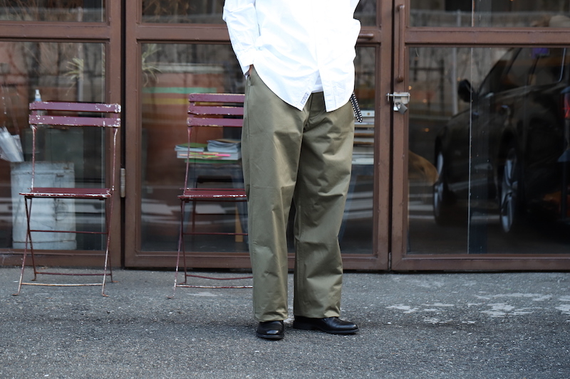 BASIC CHINO PANT [ Nigel Cabourn ] - spares