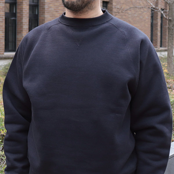 FREEDOM SLEEVE DOUBLE V SWEAT SHIRT / SPECIAL HEAVY WEIGHT FLEECE