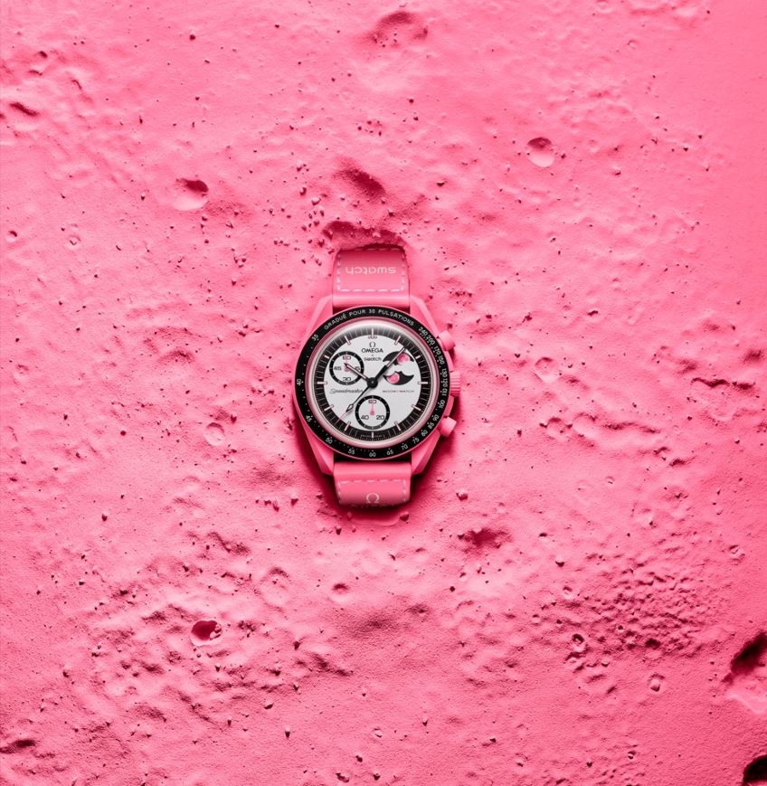 OMEGA×Swatch 『MISSION TO THE PINK MOONPHASE』が 4月1日より限定