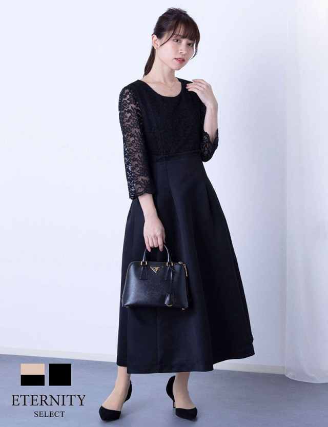 ドッキング ロング ドレス ワンピース レディース【ETERNITY