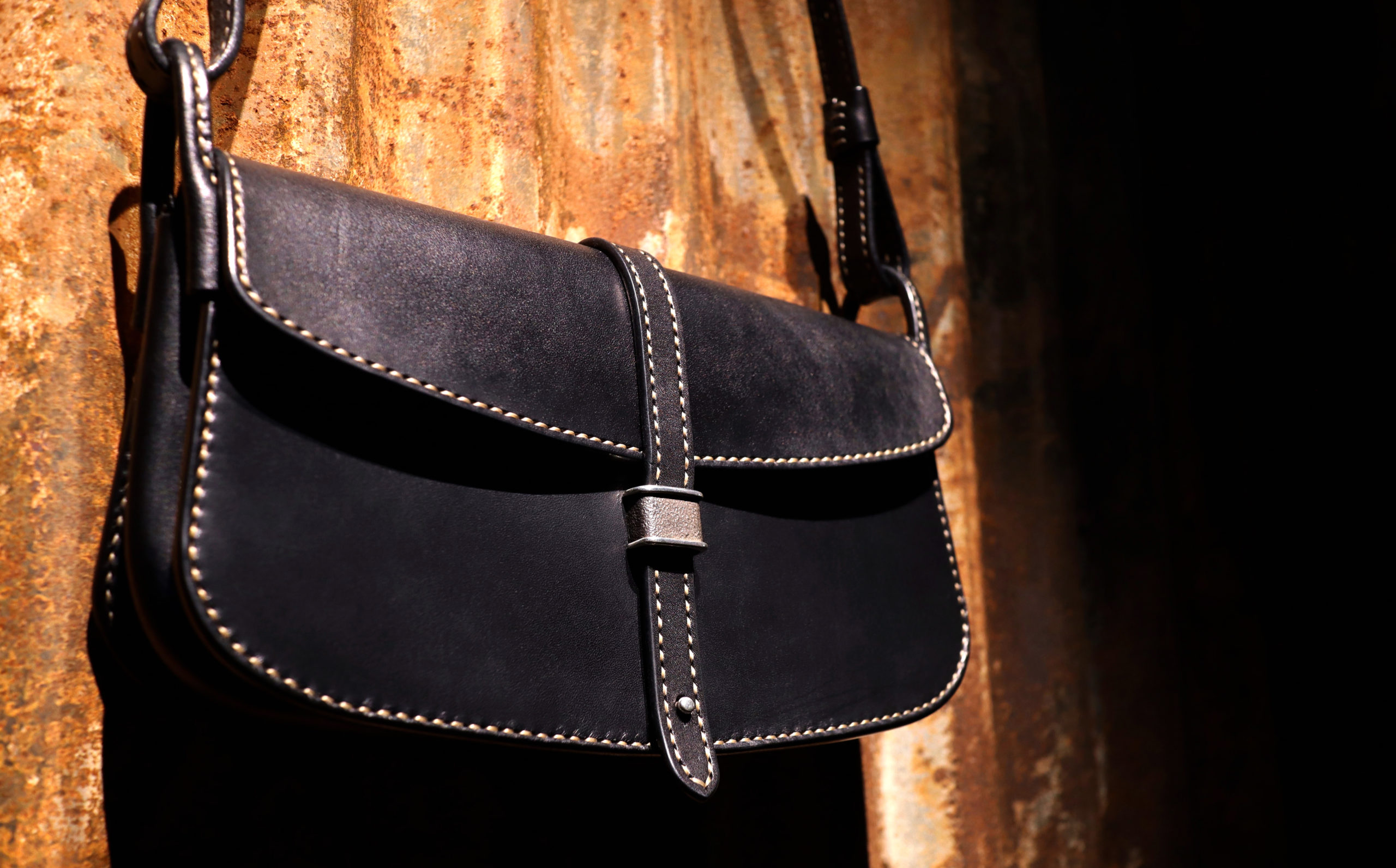 SHOULDER BAG(SW)／black | RYUJI TASHIMA / atelier SWL