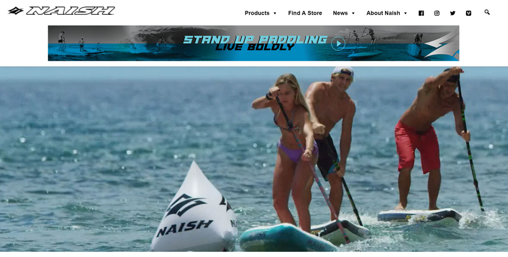 NAISH（ナッシュ）というSUPブランド・メーカー | Start Up！SUP！