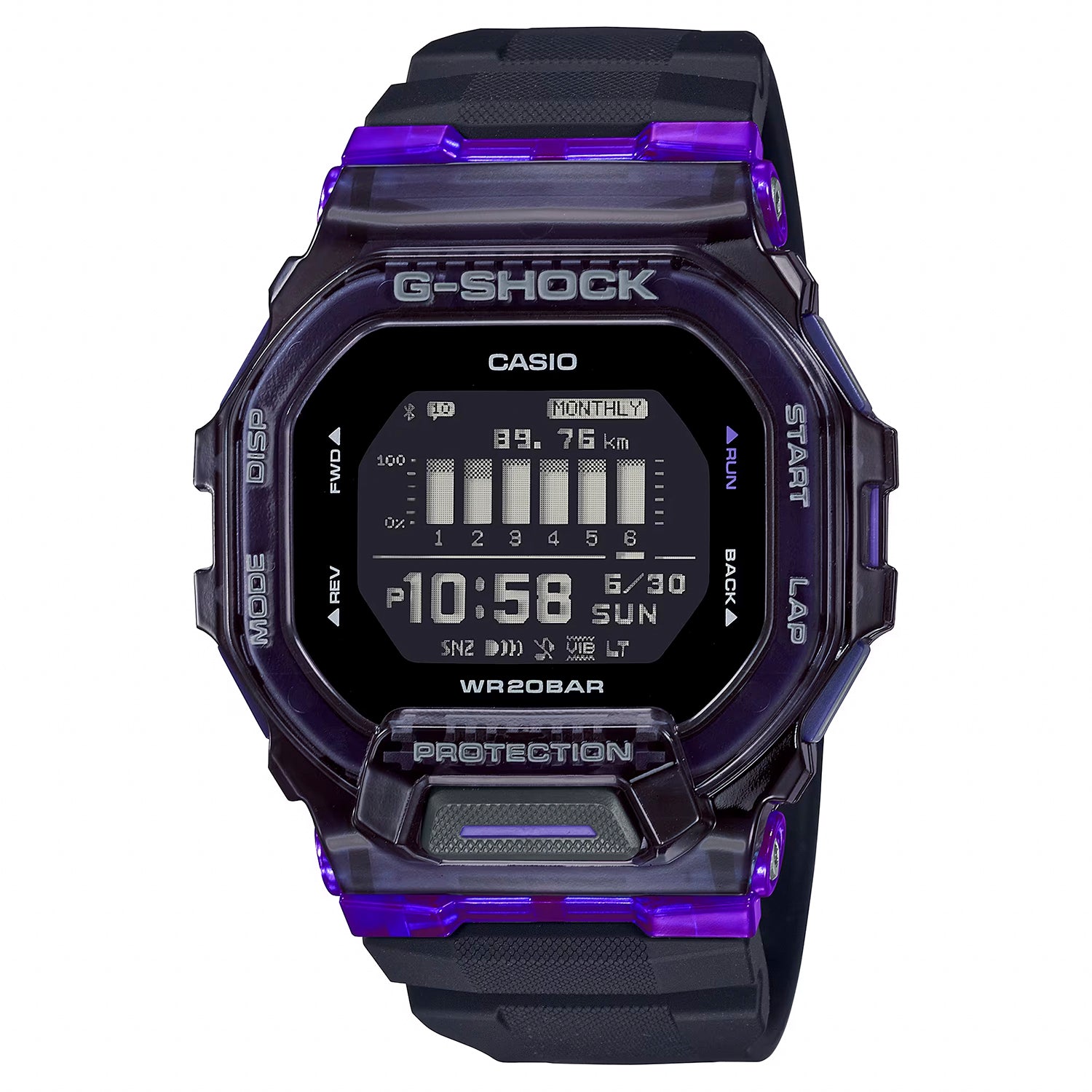 CASIO カシオ GBD-200-2* メンズ 腕時計 20気圧防水 10年保証