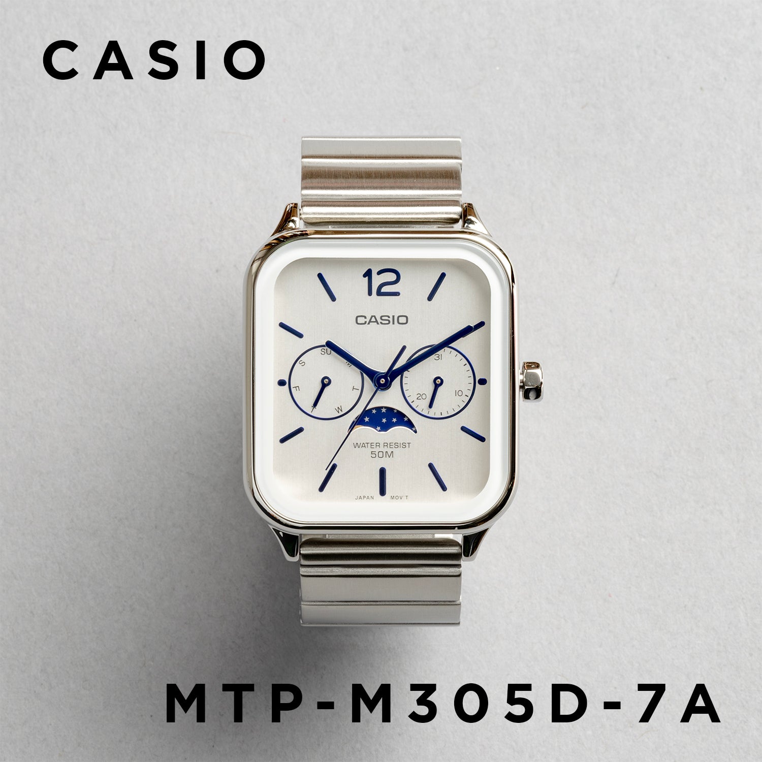 CASIO カシオ MTP-M305D メンズ 腕時計 5気圧防水 10年保証