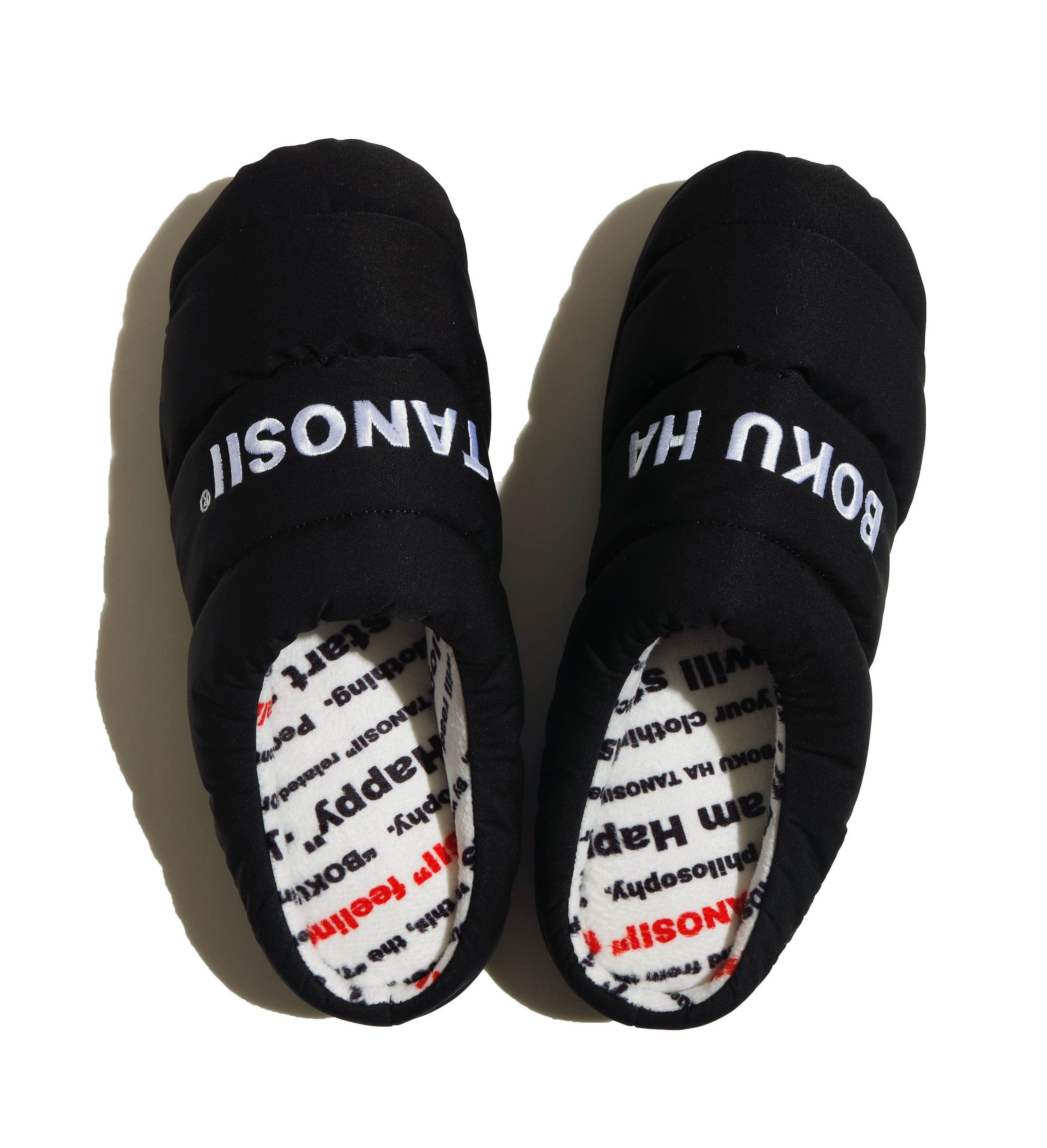 SUBU x BOKU HA TANOSII ボクタノパフサンダル BLACK – SUBU ONLINE STORE