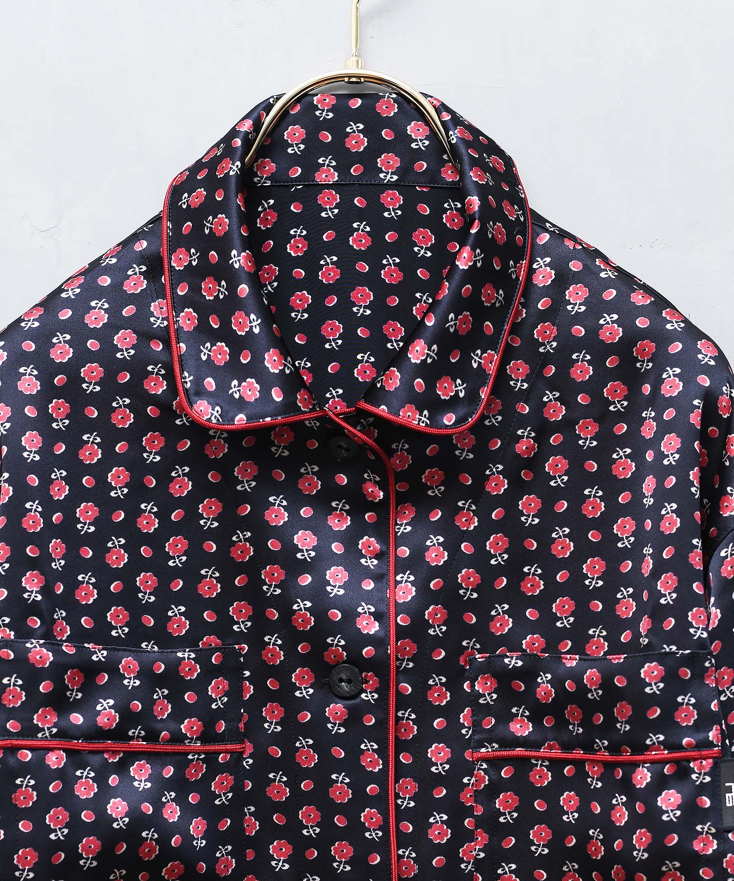 洗濯機で洗えるシルクパジャマ 日本製【レディース 長袖上下セット