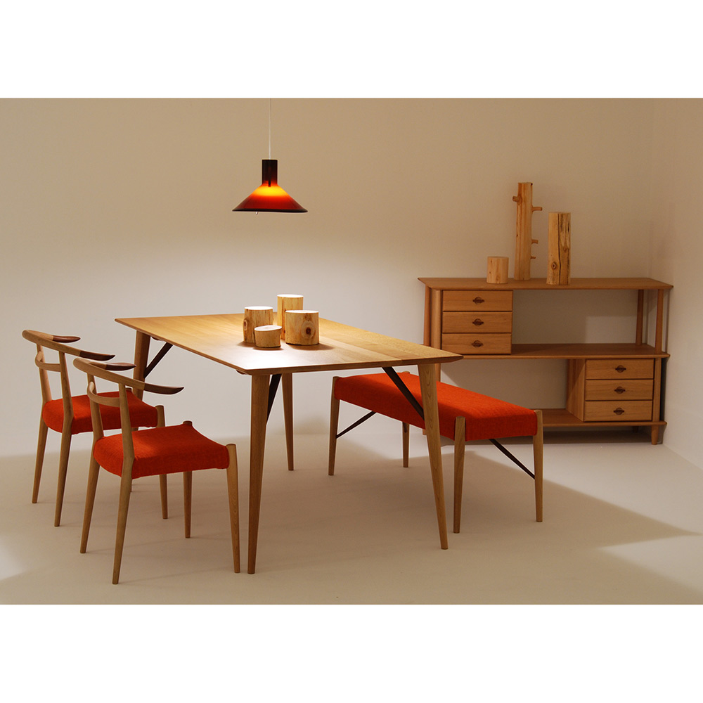 日進木工 WHITE WOOD テーブル WOT-681 日進木工 / ニッシンモッコウ