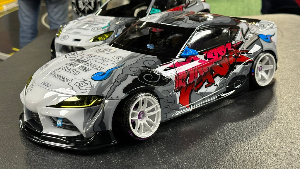 Toyota Supra A90 PANDEM w 3D DECALS [Addiction] AD-HB4-1B – Super