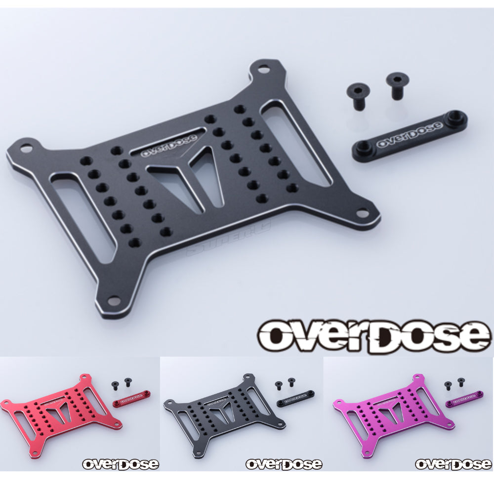 PREORDER: Aluminum BATTERY PLATE Set Type-2 for GALM (RED PURPLE