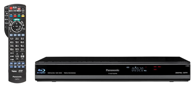 ブルーレイ搭載録画機能付チューナー（TZ-BDT920PW）の設定・使い方