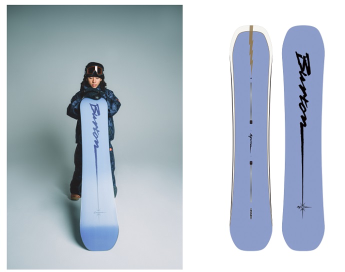 これまでの功績をたたえる、平野歩夢こだわりの特別なスノーボード