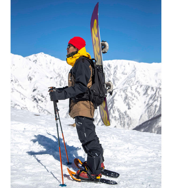 自然のままの山を滑る楽しさを味わえる、バックカントリーにチャレンジ