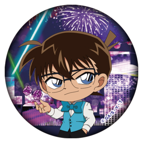 CDJapan : Case Closed (Detective Conan) Trading Can Badge Casino