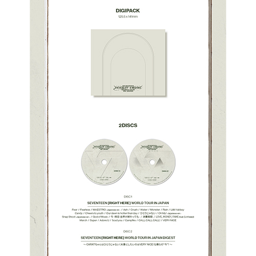 CDJapan : SEVENTEEN [RIGHT HERE] WORLD TOUR IN JAPAN SEVENTEEN Blu-ray