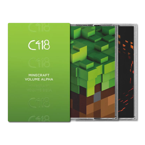 MINECRAFT VOLUME ALPHA + BETA BUNDLE(2MT-SET)/C418/大人気箱庭