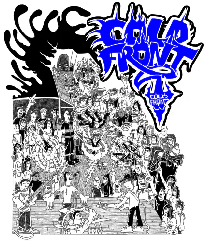 COLD FRONT (LP)/COLD FRONT (PUNK)/90年代に活動したNYHCバンドの96年