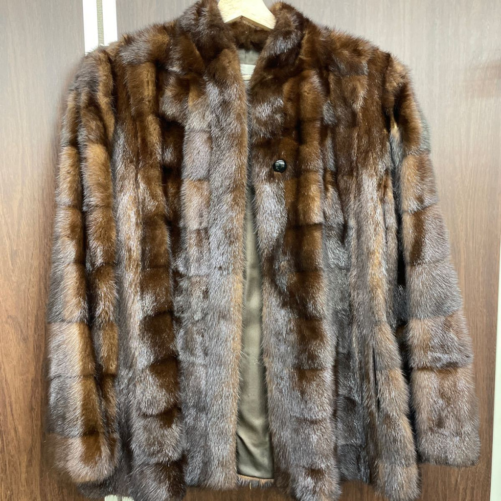 買取実績】中古 Nakamura fur Ginza Akasaka ミンク 毛皮コート ファー