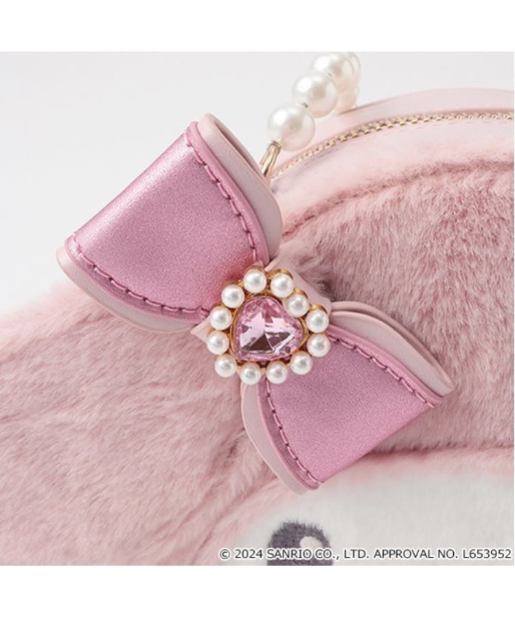 おめかしマイメロディ】フェイス ショルダーバッグ（リュック