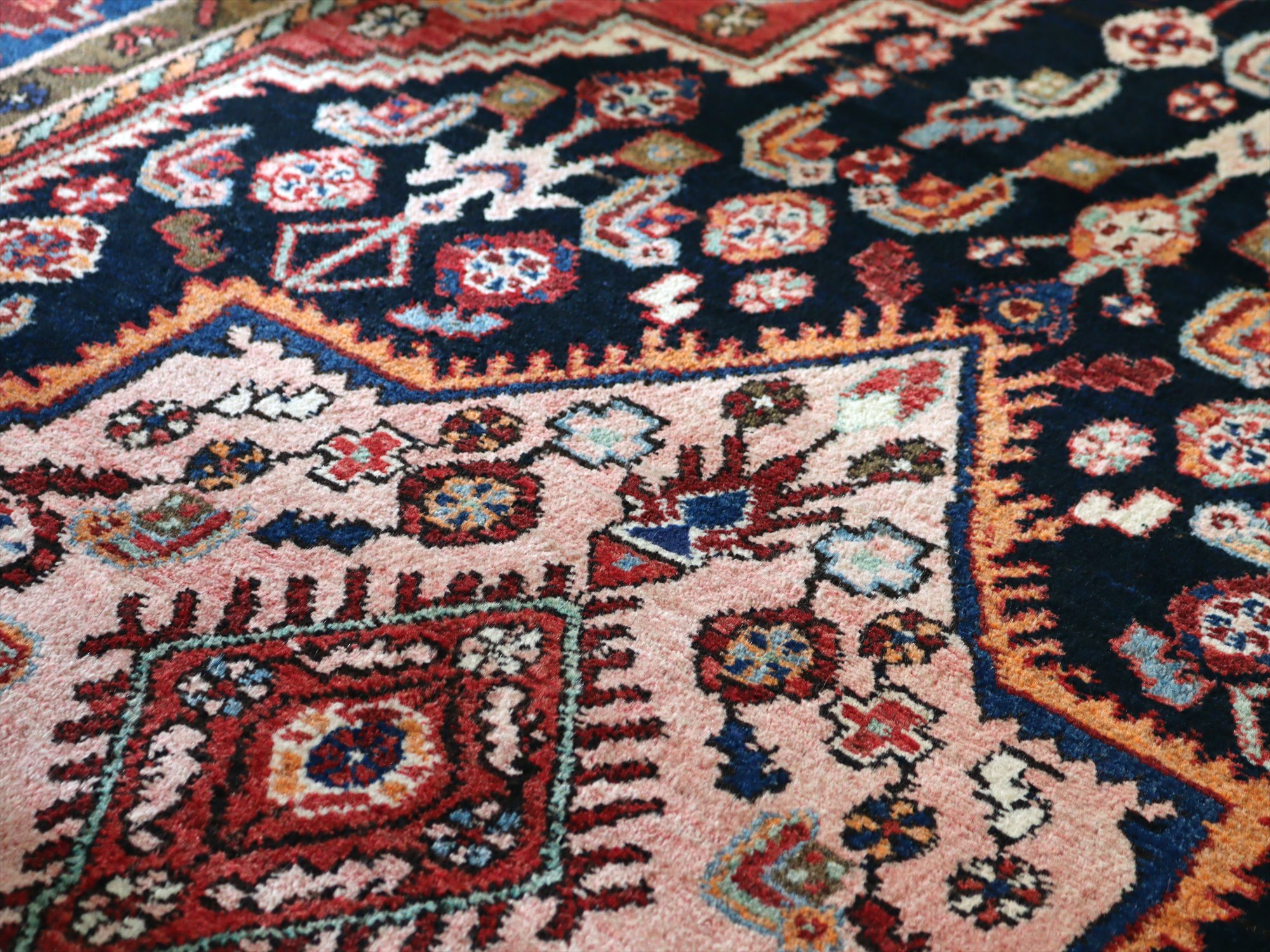 キリム オールドキリム トライバルラグ 104×197cm キリム オールド