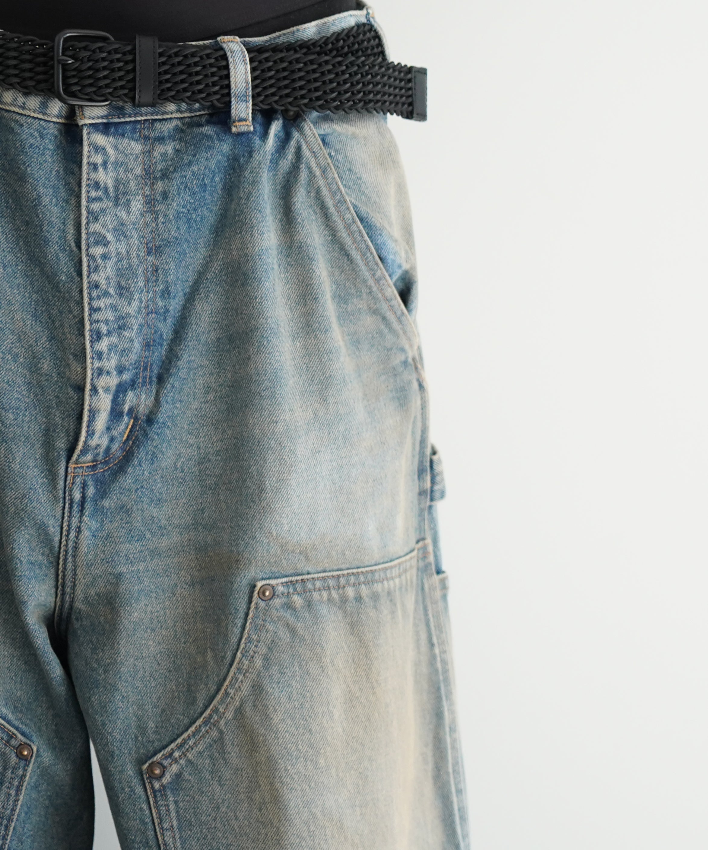 DEVINUSAGE Work denim pants xxx1 INDIGO DEVINUSAGE denim WORK