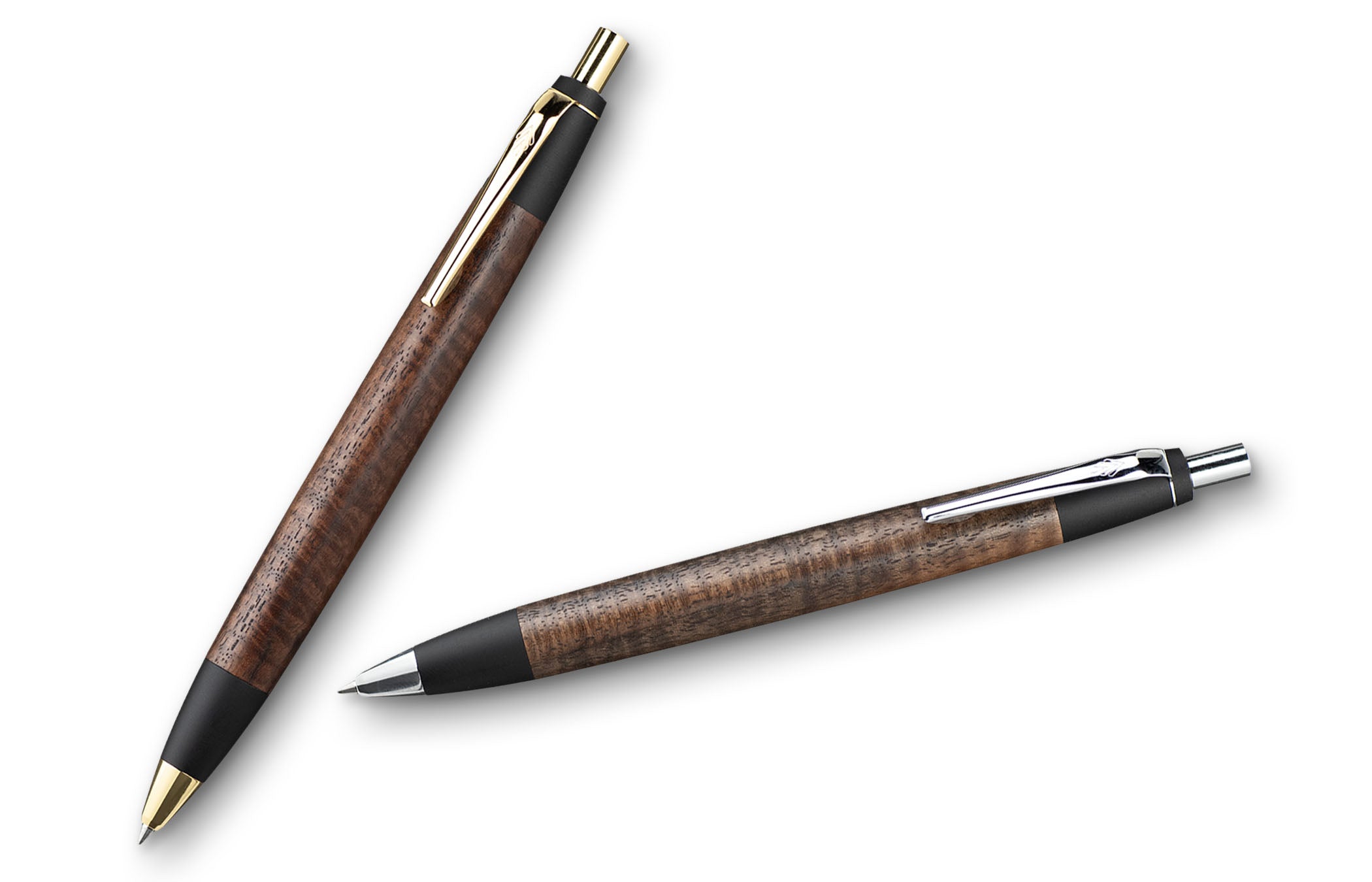 クラロウォルナット杢のボールペン・スタンダード – 野原工芸