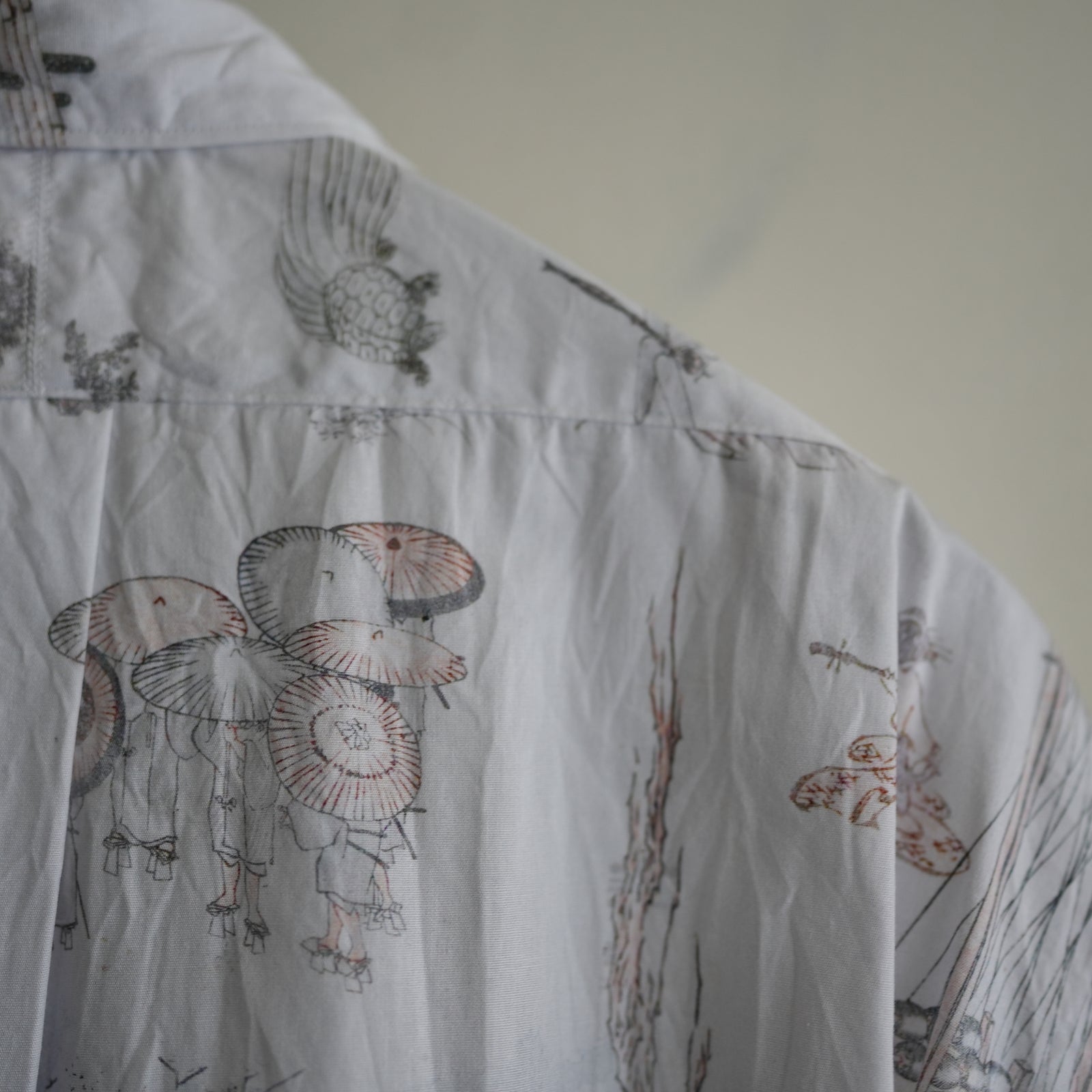 NICENESS HOKUSAI PRINT CLASSIC SHIRT 