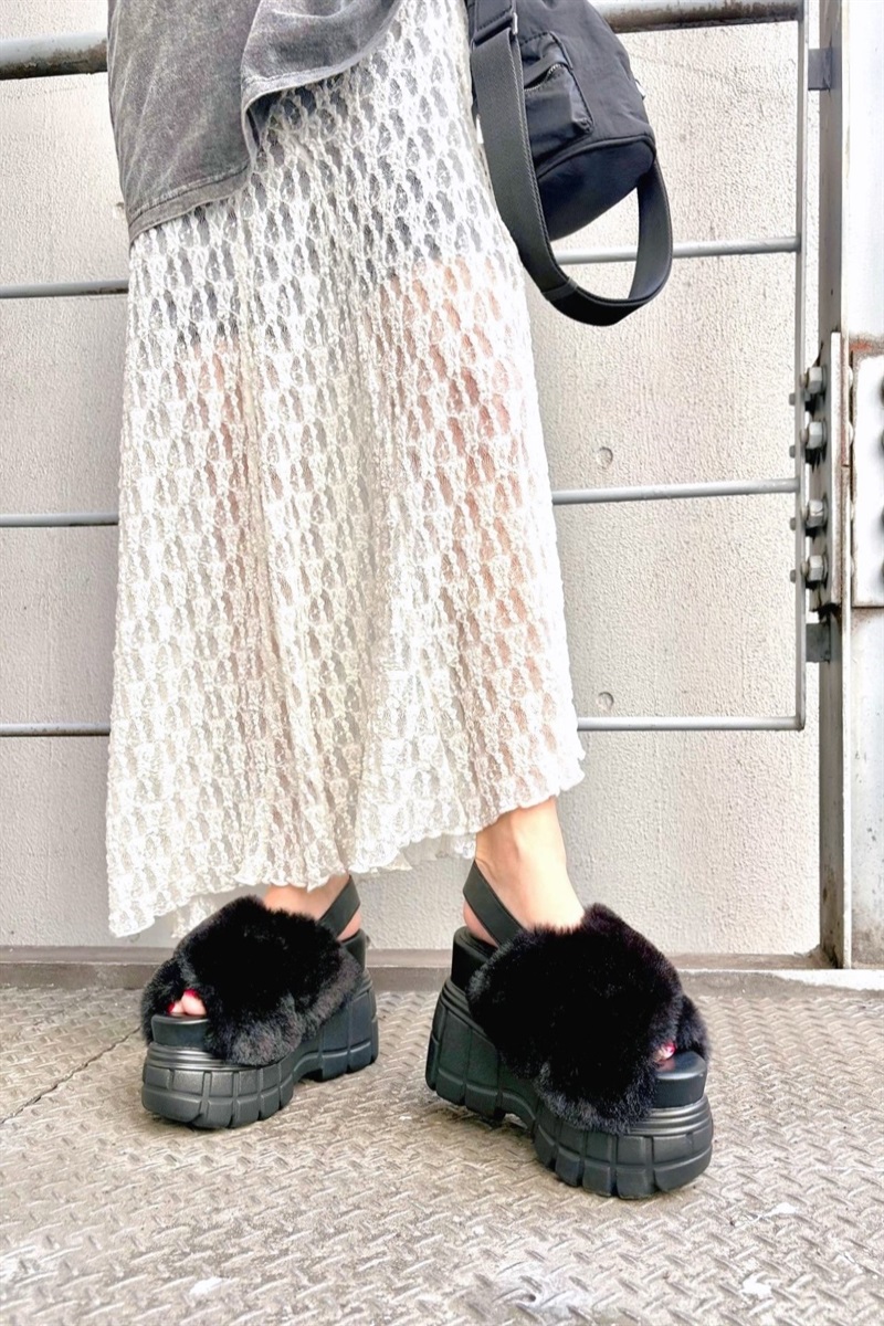 R&E クロスファーバックベルト厚底サンダル｜R&E REZOY OFFICIAL STORE