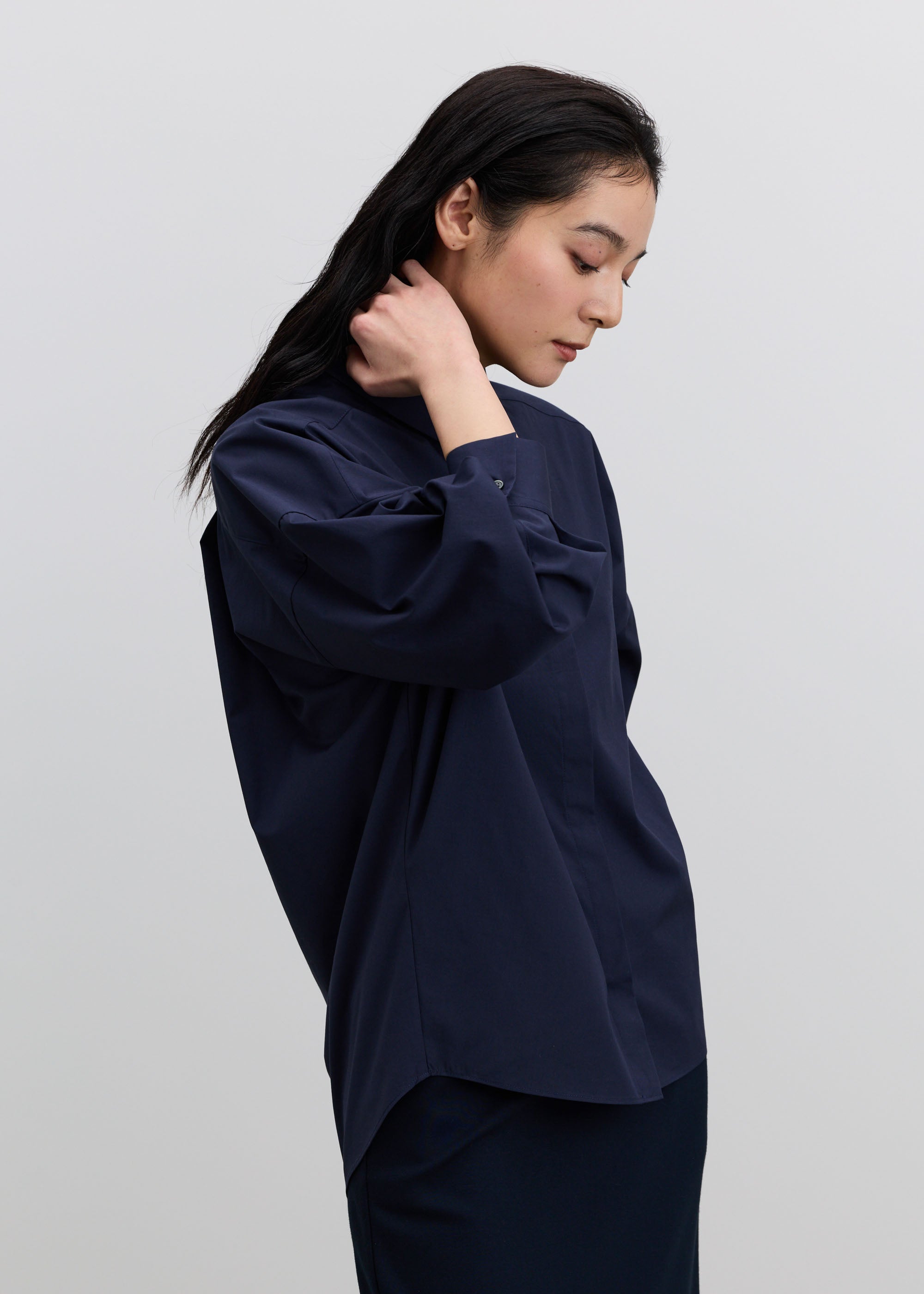 コクーンシャツ - SOÉJU online store｜上質な大人の女性のためのトップス