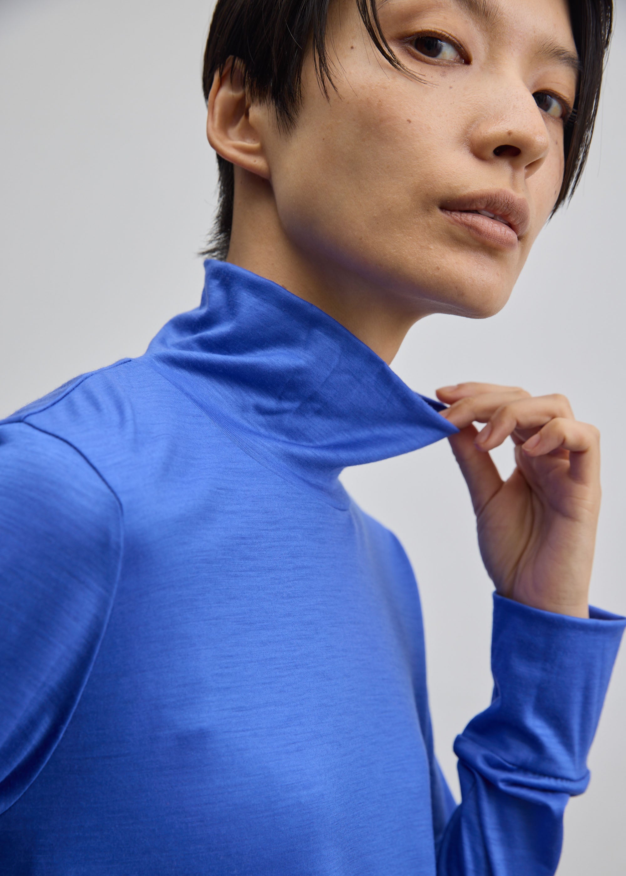 クリアウールタートルネックカットソー - SOÉJU online store｜上質な