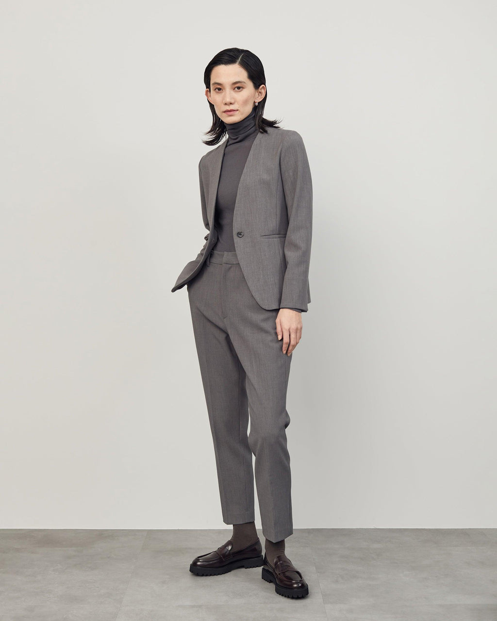 theory セオリー グレージュ サマーパンツスーツ theory セオリー