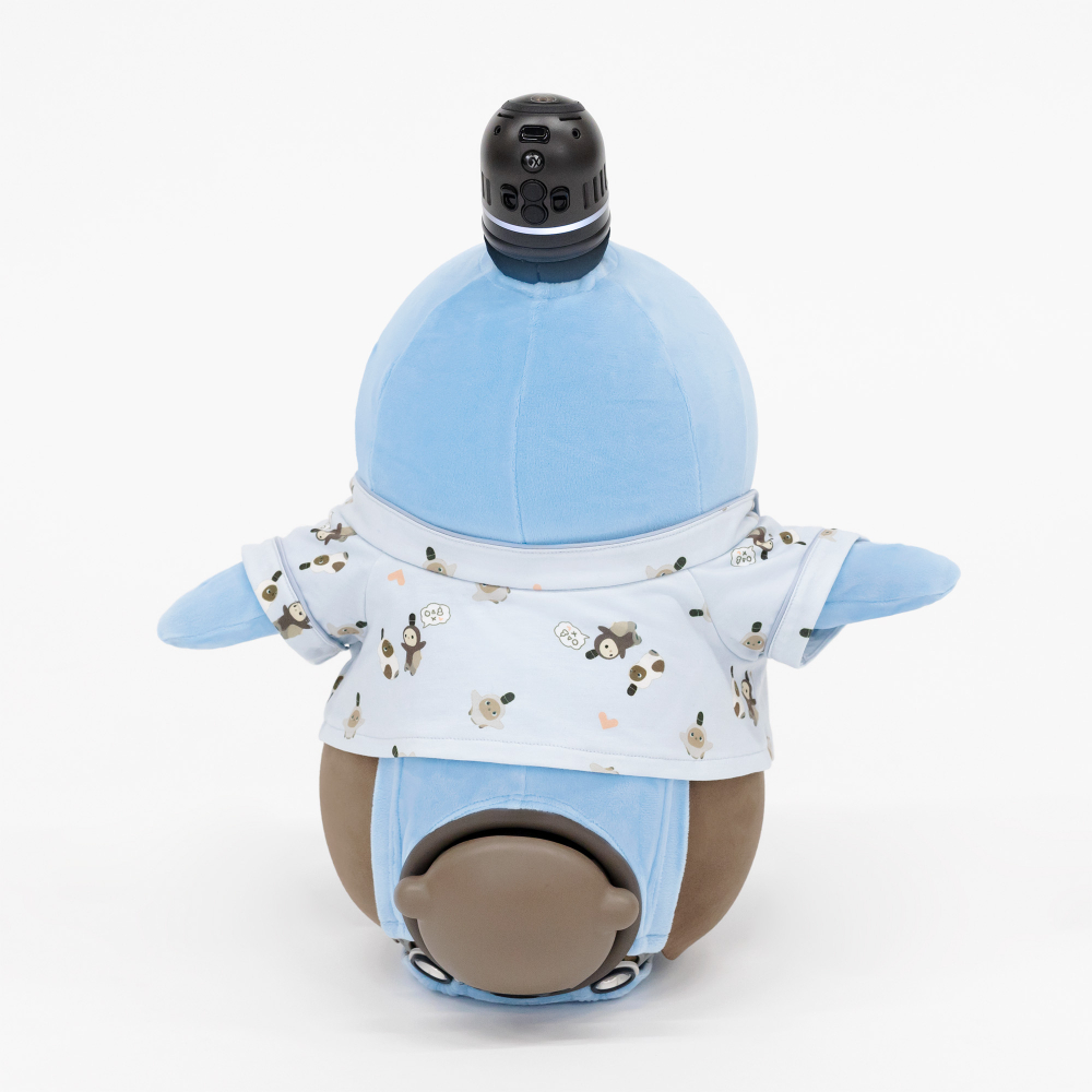 パジャマ（LOVOT総柄プリント）ライトブルー | LOVOT ウェブストア