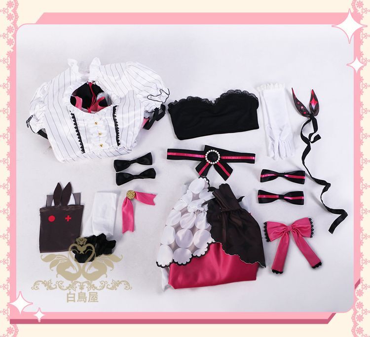 VTuber 夜見れな 日常服 コスプレ衣装