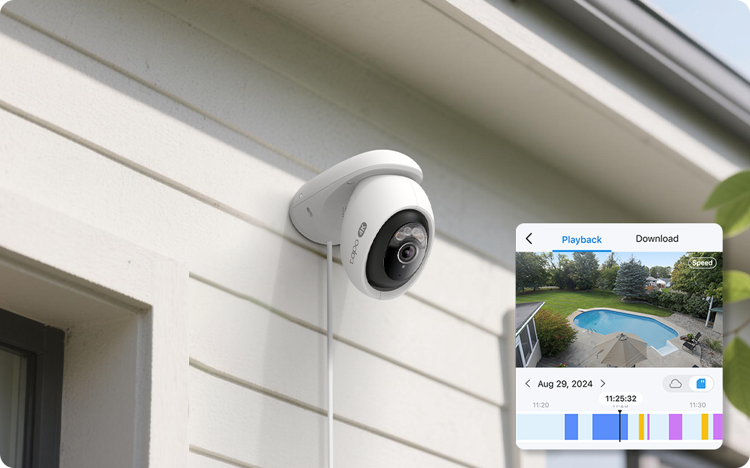 Tapo C560WS | Outdoor Pan/Tilt Security Wi-Fi Camera | Tapo