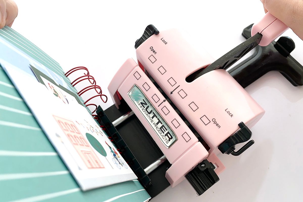 ザッターのスパイラル製本マシン、バインド・イット・オールの使い方