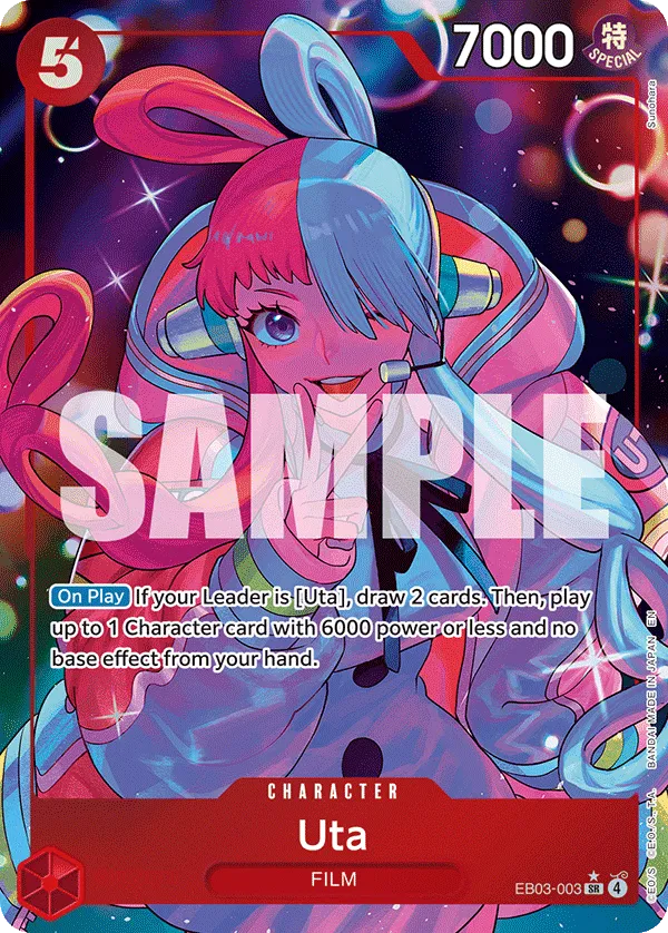 OP06-001 Uta One Piece Card Game Card | One Piece Card Game