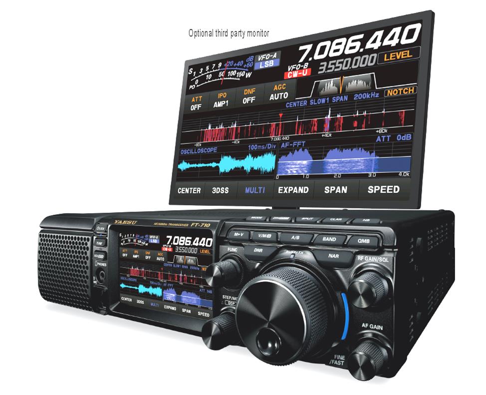 Yaesu FT-710-AESS-OB Yaesu FT-710 AESS HF/50 MHz Base/Portable
