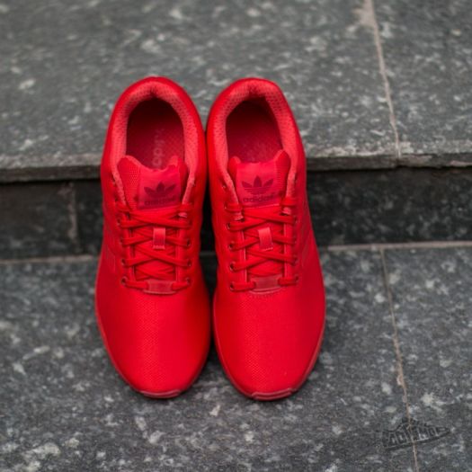 Men's shoes adidas ZX Flux Red/ Red/ Red (AQ3098) | Footshop