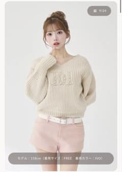 Darich ファンシービーズDDロゴボリュームニットトップス - メルカリ