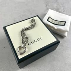 GUCCI グッチ ブレスレット ハート バンブー 925 箱 保存袋付 - メルカリ