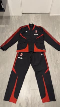 00's adidas製 ACミラン ナイロンジャケット メンズXL上下 - メルカリ