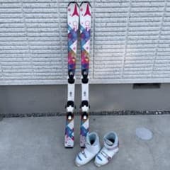 atomicスキー板 130・ブーツ（23㎝ノーブランド） セット - メルカリ