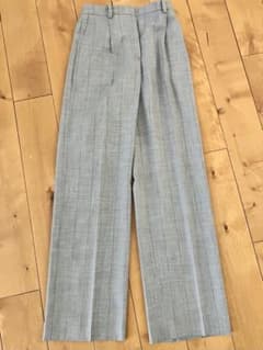 エルメス マルジェラ期 カシミア100% グレー チェック柄 パンツ - メルカリ