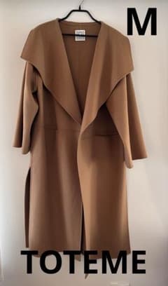 TOTEME トーテム Annecyコート キャメル Mサイズ - メルカリ