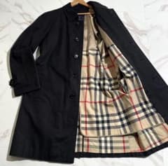 美品/LL/ライナー】バーバリーロンドン ステンカラーコート メガ