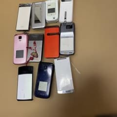 大量 携帯電話 ガラケー docomo/au 他 11台 ジャンク 部品取り - メルカリ