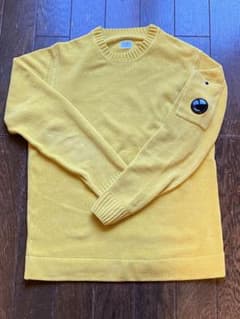 C.P. Company ニット 48 イエロー セーター コットン - メルカリ